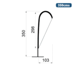 Fly Banner Gota 540cm | Formato Gota - Image 4